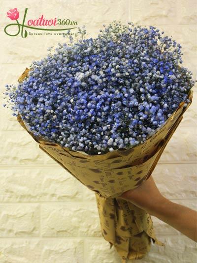Bó hoa baby xanh - Niềm hy vọng của anh
