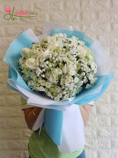 Bó hoa cẩm tú cầu - Trao yêu thương