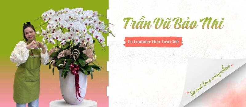 Trần Vũ Bảo Nhi - Co Founder Hoa Tươi 360