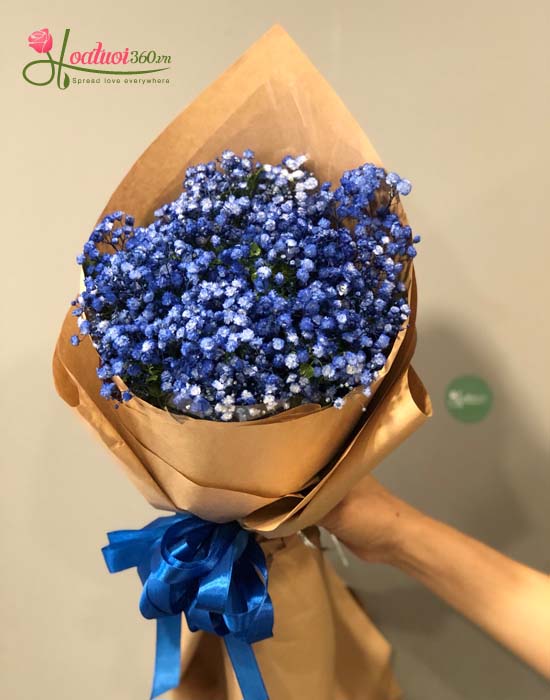 Bó hoa baby xanh xinh xắn- Hoa tươi 360