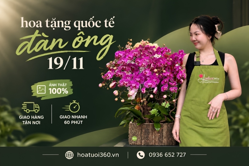 99+ hoa tặng Quốc tế Đàn ông 19/11 đẹp, ý nghĩa