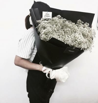 Bó hoa baby trắng ý nghĩa dành tặng cho bạn gái