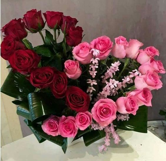 Hoa hồng trái ngược tim đẹp tuyệt vời nhất dành riêng tặng sinh nhật các bạn gái
