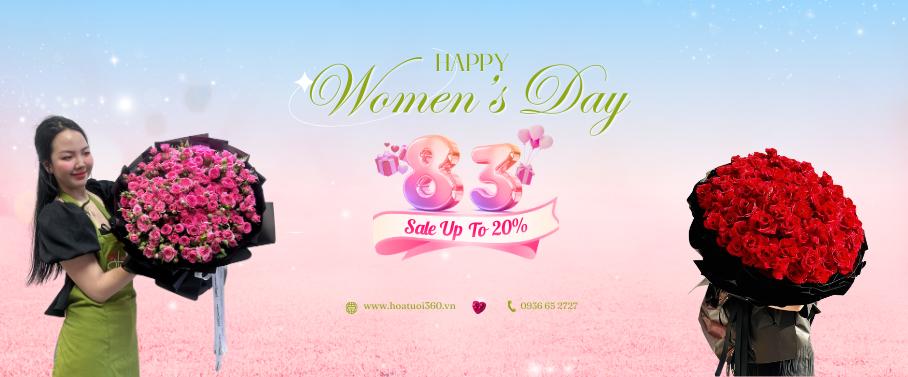 Banner 8-3 - Hoa Tươi 360