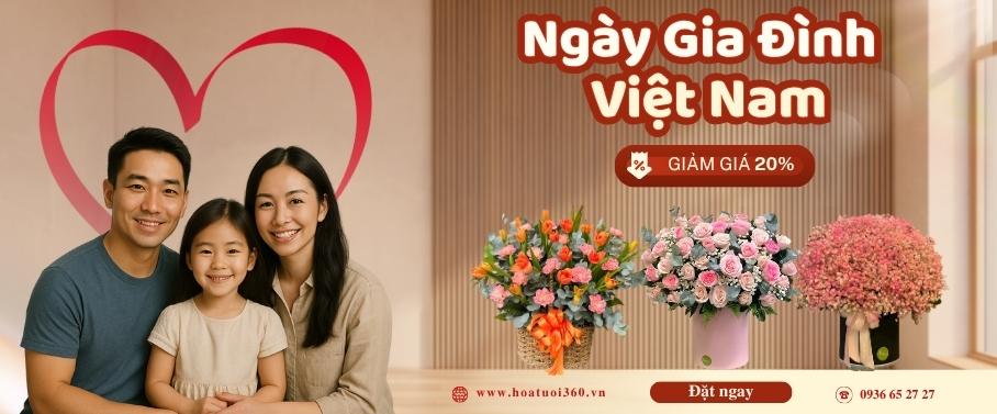 Banner Ngày Gia Đình Việt Nam 28-6