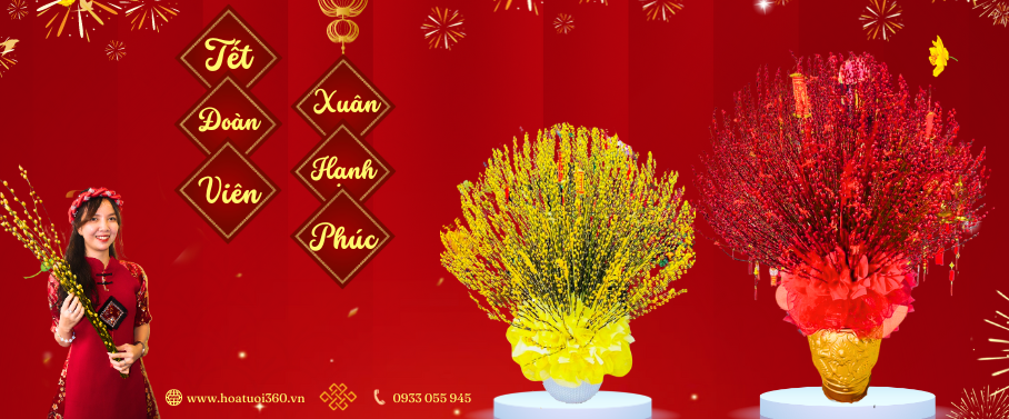 Banner Tết 2024 - Nụ tầm xuân