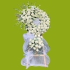 Hoa chia buồn màu trắng