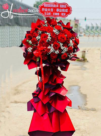 Hoa khai trương hồng phát