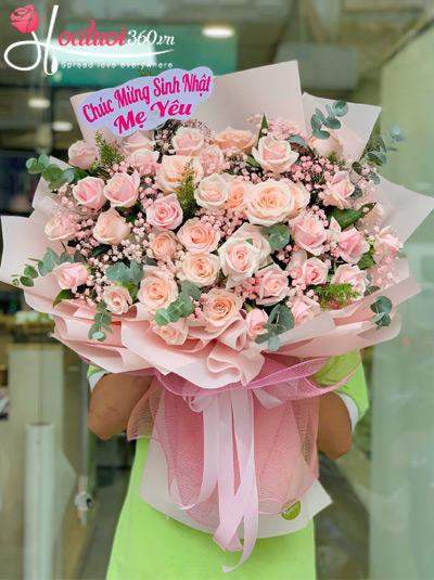 Bó hoa hồng đẹp - Người tuyệt vời nhất