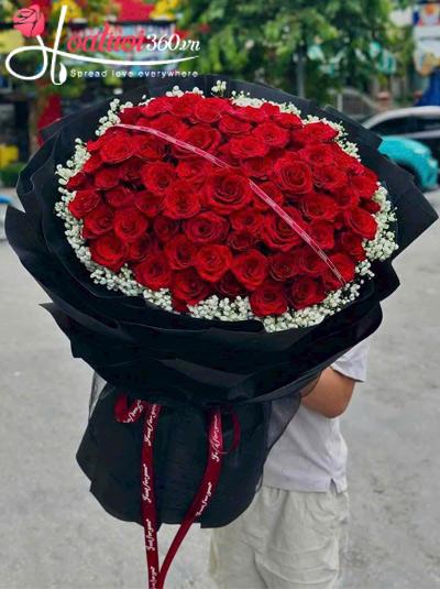 Bó hoa hồng đỏ - Chỉ muốn bên em