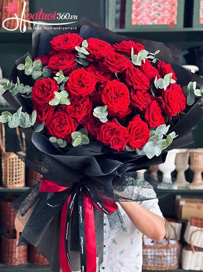 Bó hoa hồng đỏ - Mùa ta đã yêu