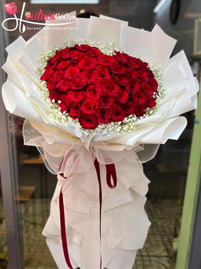 Bó hoa hồng đỏ - Yes I Do