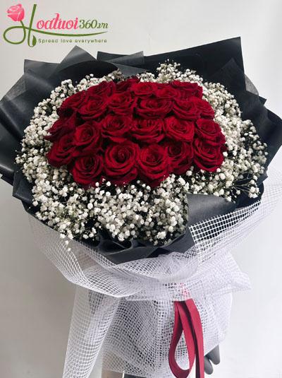 Bó hoa hồng Ecuador - Love Rosie