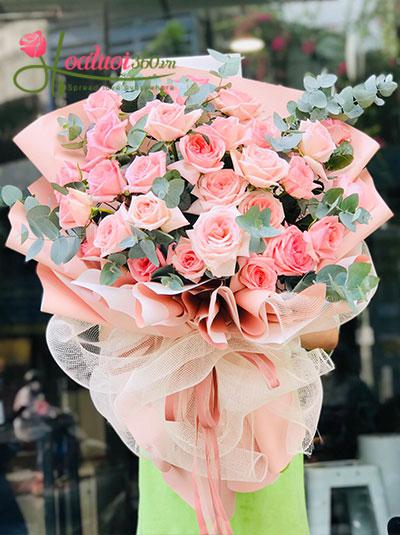 Bó hoa hồng Ohara - Điều tuyệt vời