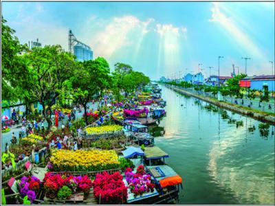 Chợ hoa Tết Sài Gòn 2023 - Sắc xuân đổ bộ những ngày cuối năm