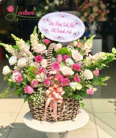 Shop hoa tươi Sài Gòn giá siêu rẻ, hoa cao cấp