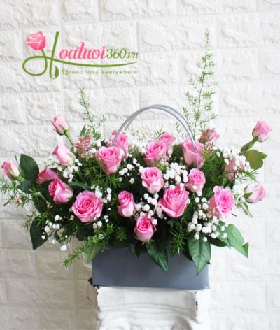 Hoa tặng sinh nhật xinh xắn-Shop hoa tươi Đà Nẵng