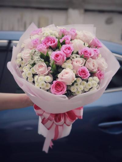 Bó hoa tặng cho lần đầu hẹn hò