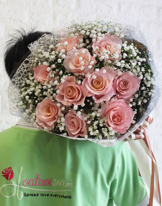 hoa hồng Ecurador ở hoa tươi đường Nguyễn Đình Chiêu