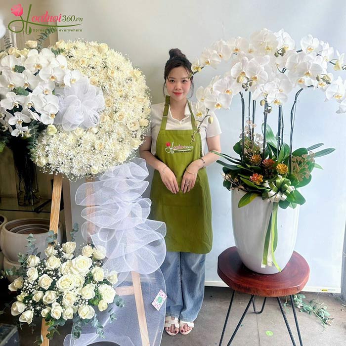 Hoatuoi 360 dịch vụ đặt vòng hoa chia buồn quận 7 giá rẻ uy tín chất lượng cao