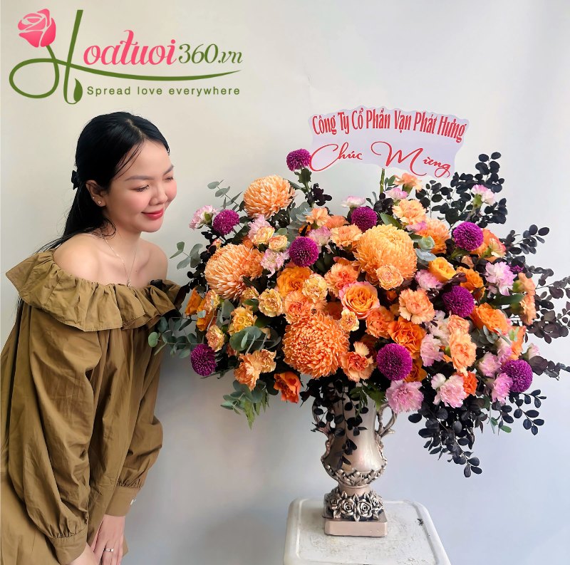 Đánh giá của khách hàng khi đặt hoa tươi để bàn