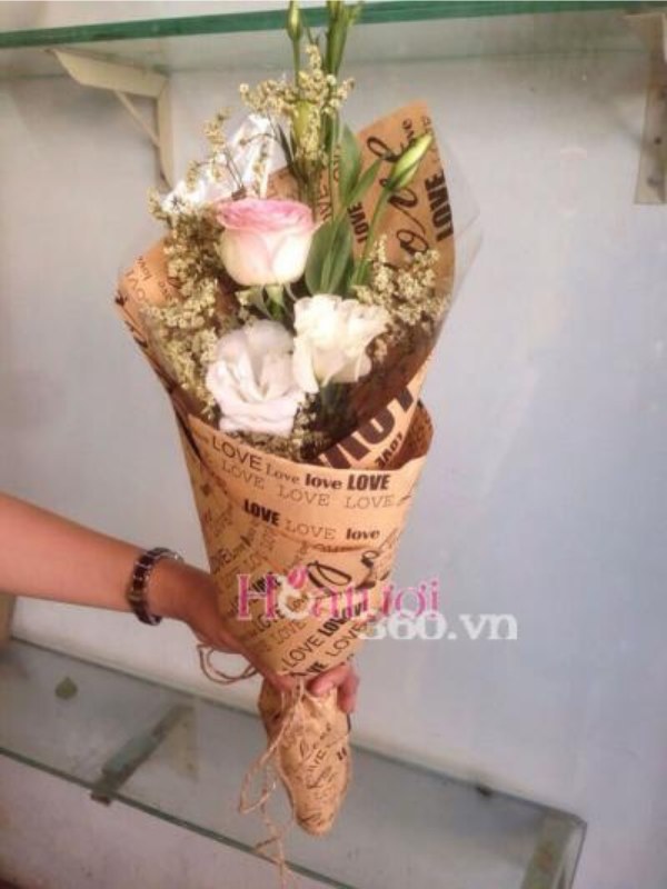 Bó hoa 1 bông - Nhẹ nhàng 