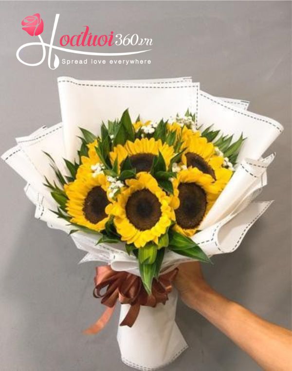 Bó hoa hướng dương tặng bạn 