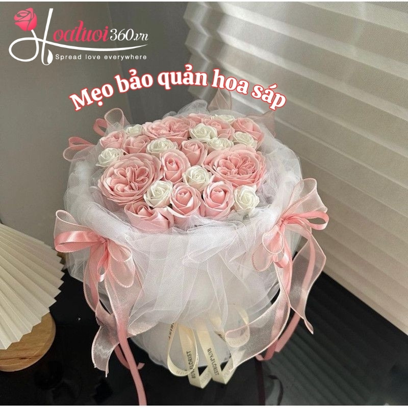 Cách bảo quản hoa sáp thơm, sử dụng lâu 