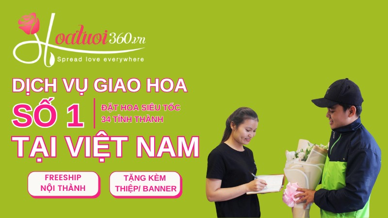 Đặt hoa online quận 4 đơn giản 