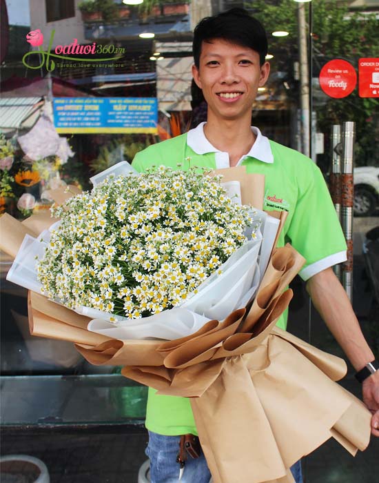 Hoa sinh nhật giá rẻ tại shop phường Cầu Ông Lãnh TPHCM