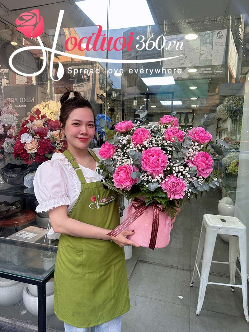 Cửa hàng hoa đường Nguyễn Thị Thập, TPHCM