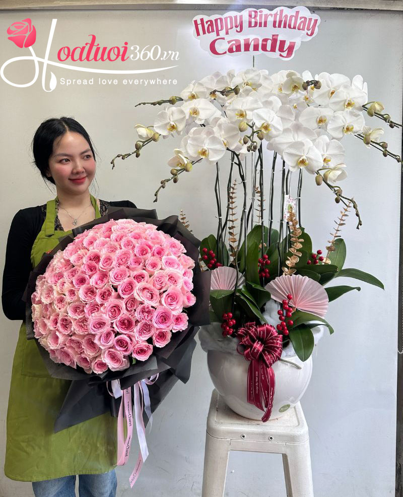 Shop hoa đường Nguyễn Trãi quận 5 