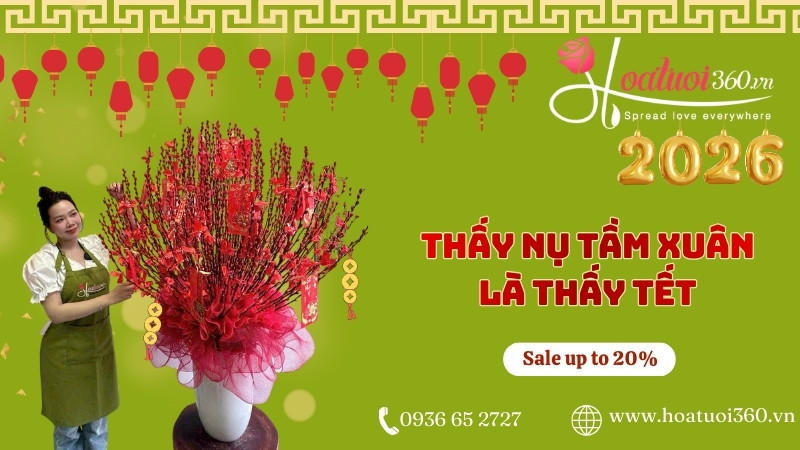 Ưu đai khi mua nụ tầm xuân 2026