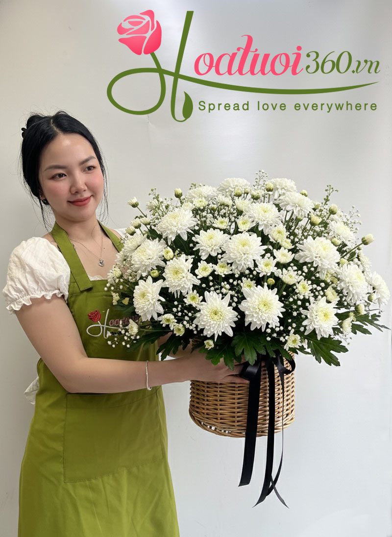 Vì sao nên gửi giỏ hoa viếng đám tang 