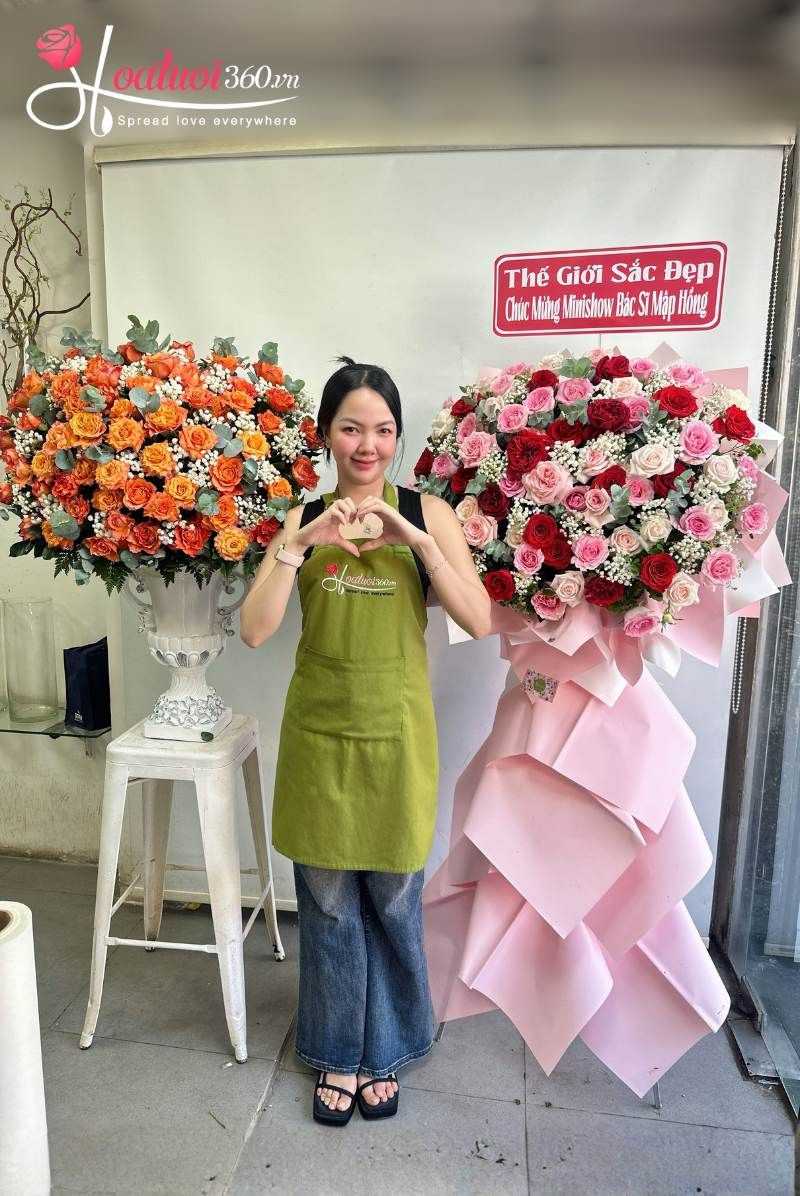 Ý nghĩa tặng lẵng hoa khai trương