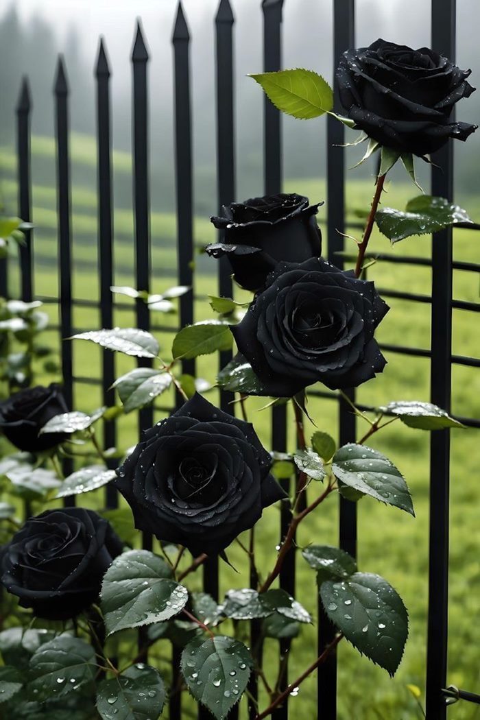 Ảnh hoa hồng đen đẹp lạ lùng