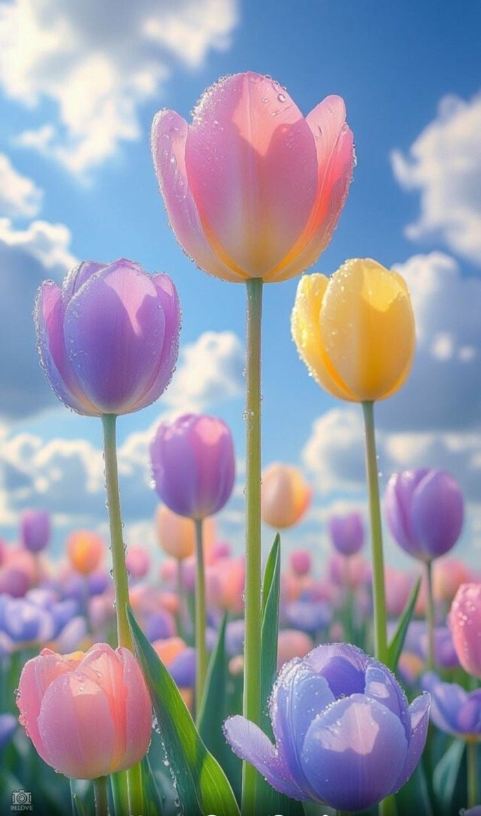 anh nen bo hoa tulip dep nhat