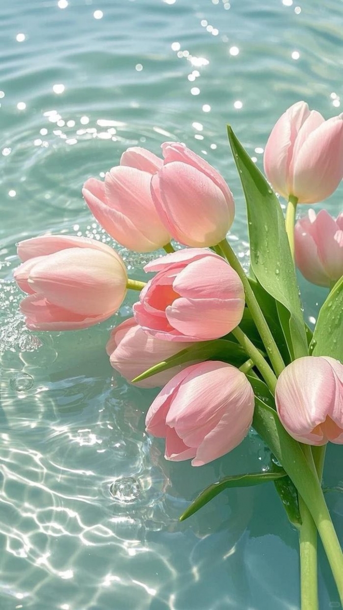 tai anh nen bo hoa tulip dep nhat 4k