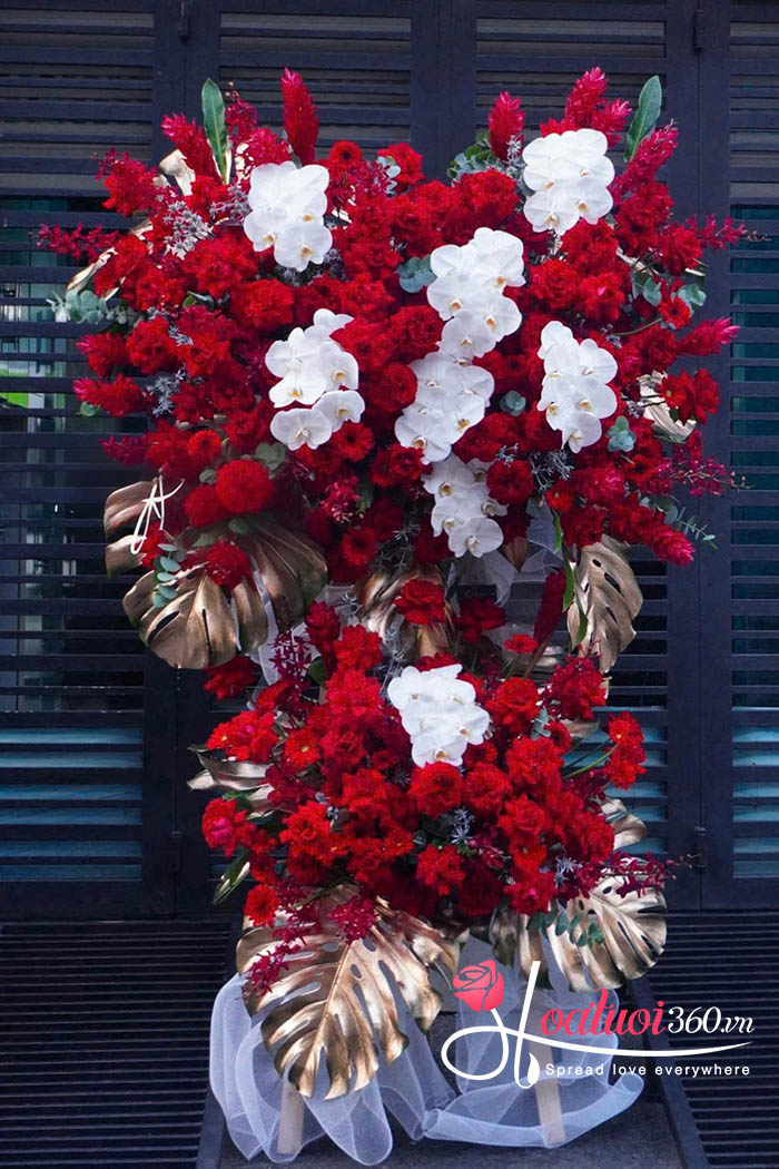 Grand opening flower arrangements in Ho Chi Minh City by Hoa Tuoi 360