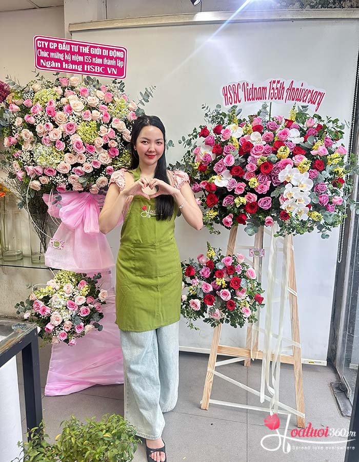 Send flowers to Hanoi Vietnam with Hoa Tuoi 360