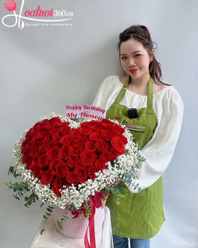 Chọn hoa Valentine tặng nàng theo tính cách