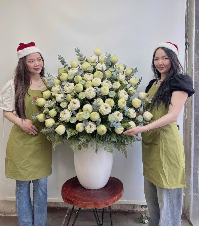 Đội ngũ florist chuyên nghiệp, giàu kinh nghiệm tại Hoa Tươi 360
