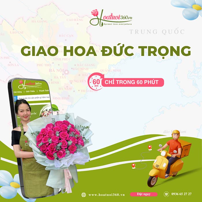 Shop hoa tươi đức trọng lâm đồng giao siêu tốc