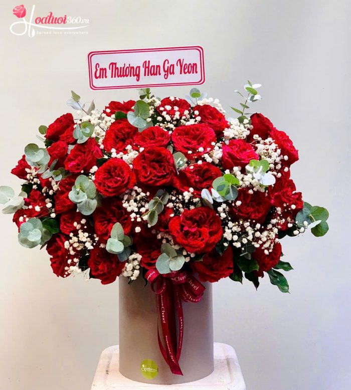 Nơi bán hoa chúc mừng ngày 20/10 đẹp, sang trọng, giá tốt
