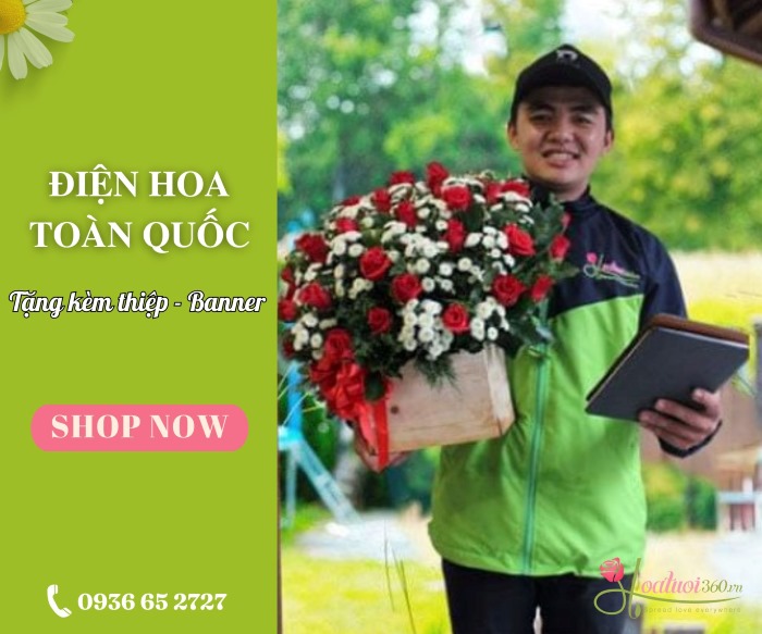 Hoa Tươi 360 - Địa chỉ cung cấp hoa tươi thiết kế chất lượng cho mọi dịp trong năm
