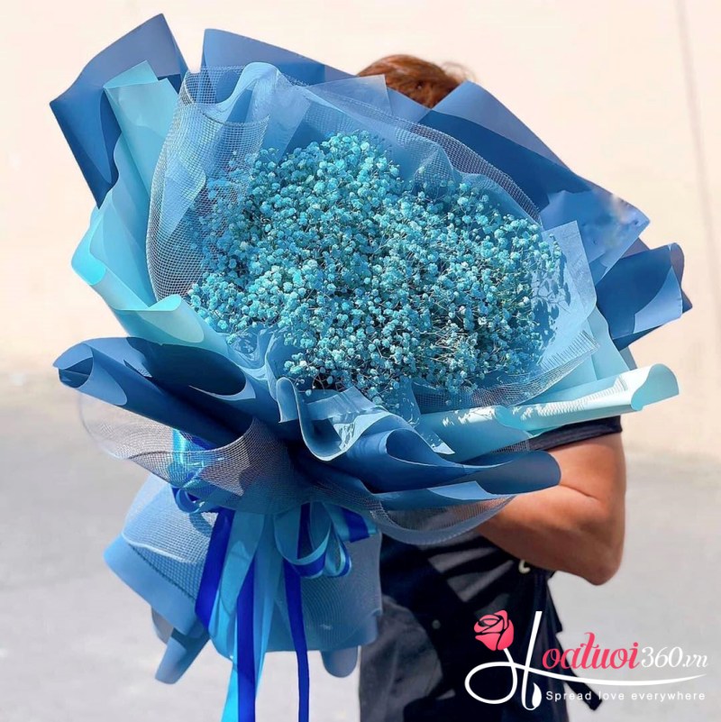 hoa baby xanh đại diện cho niềm tin và bình yên