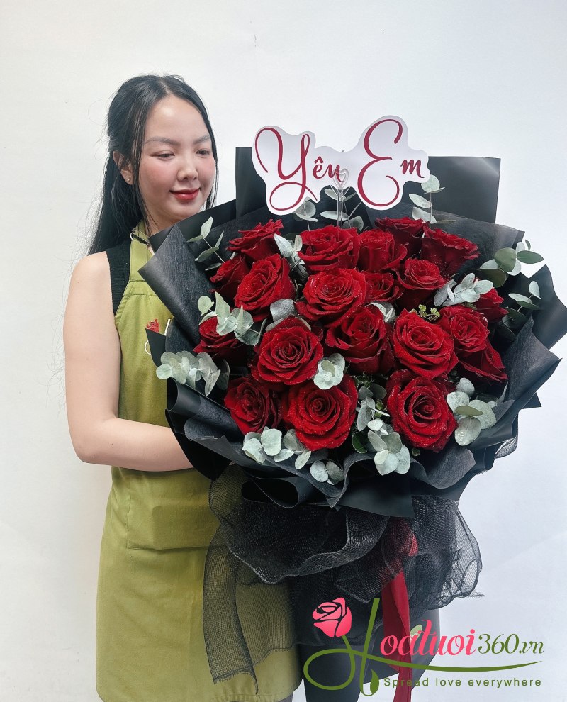 Ý nghĩa của hoa hồng tặng 20/10
