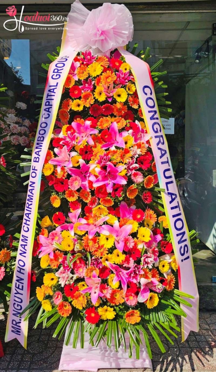 hoa khai trương quận tân bình