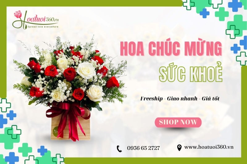 Shop Hoa Tươi 360 nơi thỏa mãn mọi nhu cầu của quý khách
