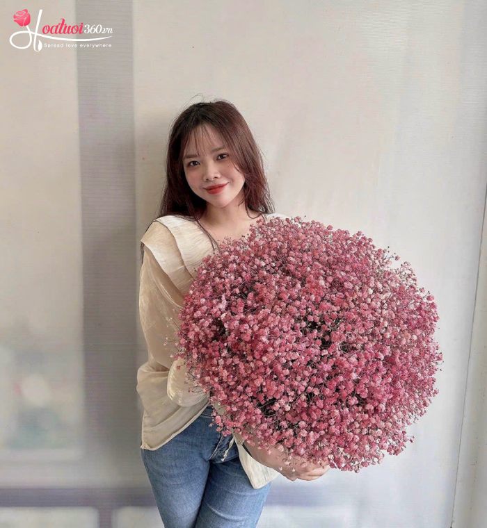 Bó hoa baby tặng sinh nhật phường Tân Sơn Hoà TPHCM